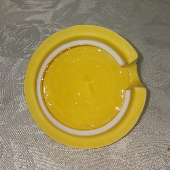 Vintage Goebel W Germany Honey Pot with Lid and Spoon ca. 1960 - 1972 - Picture 8 of 11